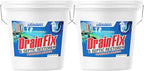 DrainFix & Septic Restorer - 5 Gal Professional Strength Formula - Patented Septic Tank Treatment Grease Trap Cleaner, Commercial Residential Hotel & Restaurant - Exxon Valdez Tech - 2 Pack