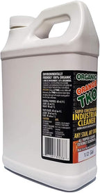Organic Orange TKO - Stain remover, Floor cleaner, Degreaser, Glass cleaner, Multi Purpose Citrus Cleaner, Deodorizer, Stain Remover, Pet Safe, Non Toxic (64oz)