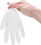 Schneider Clear Vinyl Exam Gloves, Latex-Free, Disposable Medical Gloves, Cleaning Gloves, Food Safe, Powder-Free, 4 mil