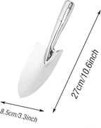 Stainless Steel Soil Sampling Shovel , Gardening Tools , Garden Shovel Hand Trowel ,Gardening Hand Spade Tool for Planting , Transplanting , Weeding , Digging