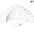 Magic Erasers Sponge, 100 Pack Extra Premium Melamine Sponge Foam Cleaning Pads in Bulk, Non-Scratch Scrub Sponge, Household Cleaning Kitchen Dish Sponges (White)