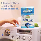 ECO-GALS Washing Machine Cleaner Tablets For Front & Top Load Washers Including H.E. to Remove Pet Hair, & debris from drum, pipes, and filter.