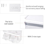 Conworld Laundry Beads Dispenser -Laundry Detergent Dispenser, Easy Access to Scented Beads, Laundry Room Organization Suitable for Laundry Beads , Laundry Powder, Rice (BPA Free )