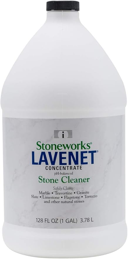 Lavenet Concentrate (1 Gallon) pH-balanced cleaner for marble, granite, travertine, limestone, terrazzo, slate, flagstone and other natural stones
