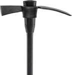 INTERTOOL Cutter Mattock - 36” Digging Tool for Gardening with Cutter & Adze - Non-Slip Fiberglass Handle HT08-0307