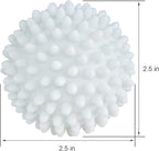 Dryer Balls 4 Pack - Non-Toxic Reusable Dryer Balls (White)