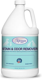Pet Stain Odor eliminator - Super-concentrated Enzyme cleaner - Sky breeze plus - Extra Strong Odor and stain remover - Best Remover for Cat and Dog Pee All Purpose Cleaner and Deodorizer 1 gallon