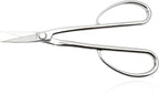 TONMA Satsuki Bonsai Scissors [Made in Japan] Professional 8.5 inch Garden Bonsai Tools Japanese Stainless Steel Hasami Pruning Scissors with Micro Serrated, Mirror Finish Process