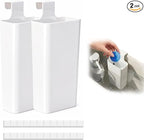 2Pcs Toilet Tank Cleaning Tablet Holder, Toilet Cleaner Tablets Buffer Box Hanging Holder Preventing Dissolved Residue From Polluting Water Tank Caddy Bowl Tablets