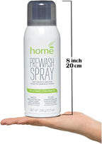 Laundry Prewash Spray Aerosol 12.3 Oz,Powerful Ultimate Tough Stain Remover for Favorite Color-Fast Fabric & White Shirts/Clothes w/o Scrub/Soak,Get Rid of Grease/Ink/More w. Right Amount Controlled