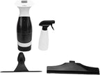 2200mAh Electric Window Cleaner Tool, Window Vacuum Squeegee Cordless, for Efficiently Spraying, Wiping and Vacuuming Windows, Mirrors, Shower Glass, Tiles (US Plug