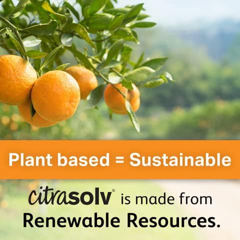 Citra Solv Concentrated Household Cleaner & Degreaser -Valencia Orange Scent 8 fl oz Safe, Effective, and Versatile Cleaning Solution, Natural Ingredients Non Toxic,Biodegradable, Made in USA (3)