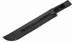 SZCO Supplies 25” Cord-Wrapped Handle Fantasy Outdoor Machete with Nylon Sheath 926956 Black
