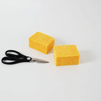 Natural Sponges Kitchen,2" Thick Extra Large Heavy Duty Scrub Sponges,Household Cleaning Sponge for Dishes,Cookware (15x10x5cm,2 Pcs)