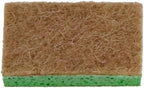 Superio Non-Scratch Cellulose Sponge Scrub Heavy Duty Kitchen Sponges Scrubbers with Scouring Pad (1)