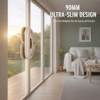 RAINPOT Saker Window Cleaner Robot 2026 | Automatic Window Cleaning Robot with 2800Pa Suction, Edge Detection & Anti-Drop Protection, Remote Control & 3 Cleaning Modes, Glass Vacuum Cleaner for Home