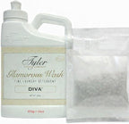 Tyler Candle Glamorous Liquid Wash Detergent Wash, Liquid, Diva, 16 Fl oz/with Dryer Sachet Single Pouch, Pull and Pour Spill Proof Cap ol