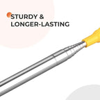 Dusters for Cleaning High Ceiling Fan, Newliton Microfiber Feather Duster with 30'' to 100'' Telescoping Extension Pole, Long Extendable Duster for Home Car Furniture Cobweb, Green