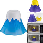 yanbirdfx Volcano Erupting Water Vapor Microwave Oven Cleaner Kitchen Gadget Cleaning Tool - Purple