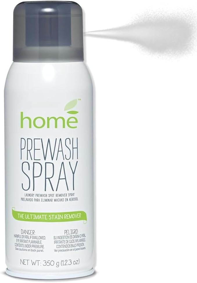 Laundry Prewash Spray Aerosol 3 Pack,Powerful Ultimate Tough Stain Remover for Favorite Color-Fast Fabric & White Shirts/Clothes w/o Scrub/Soak,Get Rid of Grease/Ink/More w. Right Amount Controlled