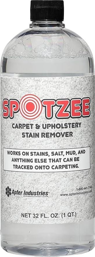 Spotzee Carpet Cleaner - Remove Anything Tracked Onto Carpet, spot cleaner, 32oz. (Pack of 2)