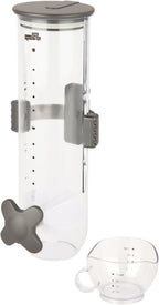 Zevro KCH-06138 Indispensable SmartSpace Wall-Mounted 13-Ounce Dry-Food Dispenser