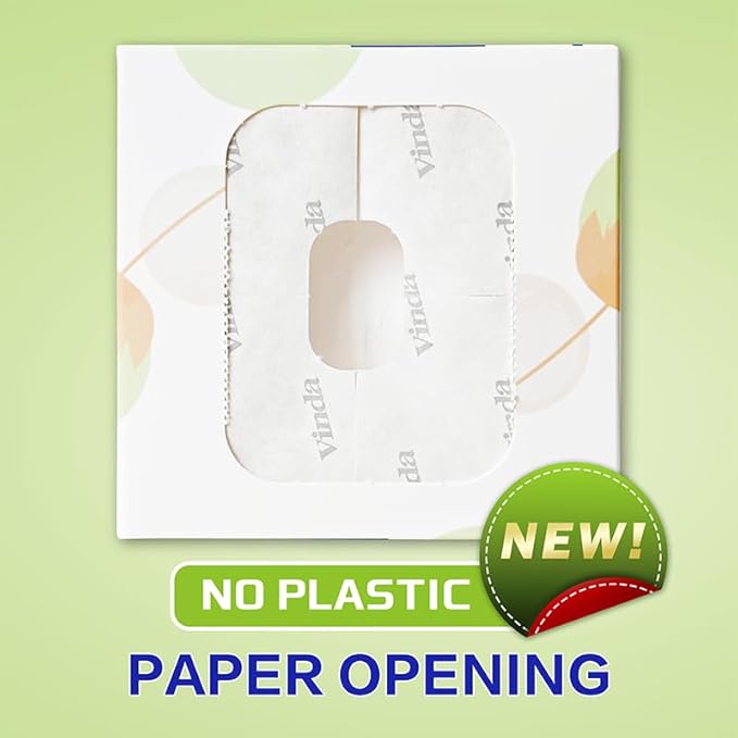 Vinda 3-Ply Ultra Care Facial Tissues, 86 Count Each Box, 8 Cube Boxes