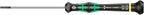 Wera 2035/6 Kraftform MicroSlotted/Phillips Electronics Screwdriver Set and Rack, 6-Piece