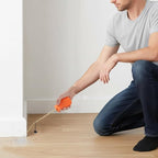 Powder Duster/Large Diatomaceous Earth Bulb Duster/Powder Applicator - Diatomaceous Earth Bulb Duster/Applicator(Orange)