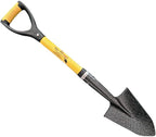 Spear Head Spade SHMini 30" Mini Shovel - Small Shovel with a 6" x 8" Beveled Blade, Steel-Reinforced Fiberglass Short Handle & a Cushioned D-Grip - Small Gardening Spade for Precision Digging