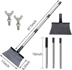 IRISFLY Long Handle Multifunctional Cleaning Scraper Shovel,Heavy Duty Garden Tool for Landscaping, Farm Weeding Tool, Outdoor Garden Camping Weeding