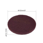 5"" Inch Scrubber Scouring Pad 22 Pack Grit 240 Grit 320 Drill Scuffing Disc Hoop and Loop Surface Cleaning Tool