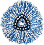 O-Cedar RinseClean Spin Mop Microfiber Refill, 1 CT (Pack of 6)