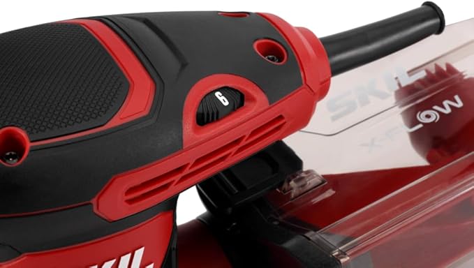 SKIL 5” Random Orbital Sander with Cyclonic Dust Box & 3pc Sanding Sheet - SR211601,Multicolor,(Pack of 4)