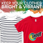 Shout Color Catcher Sheets for Laundry, Allow Mixed Washes, Prevent Color Runs and Maintain Original Clothing, 24 Count (Pack of 1)