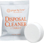 Ginger Lily Farms Botanicals Garbage Disposal Cleaner Tabs, Deep Cleaning Tablets for Sink Disposals, Removes Odor-Causing Residues, Citrus Scent, 40-Count