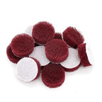 60 PCS 1 Inch 25mm 240-800 Grit Multi-Purpose Flocking Scouring Pad Duty Nylon Cloth for Polishing & Grinding,800