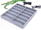 Universal Jewellery Display Holder Eyeglasses Storage Organizer Tray Eyewear Sunglasses Case Household Wardrobe