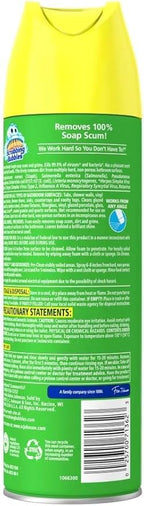 Scrubbing Bubbles Bathroom and Shower Cleaner Aerosol, Foaming Action Bathroom Grime Fighter, Citrus Scent, 20oz (Pack of 1)
