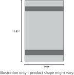 36 Pack Vintage Reusable Cleaning Cloths Washable Cotton Kitchen Towels for Home (Gray)
