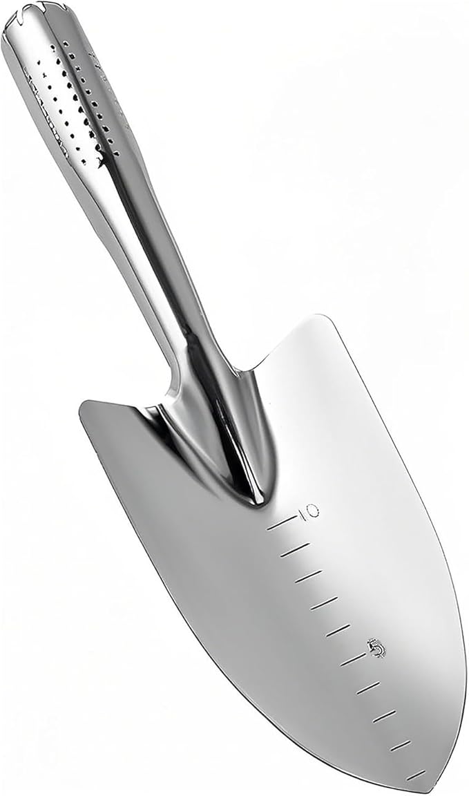 Stainless Steel Soil Sampling Shovel , Gardening Tools , Garden Shovel Hand Trowel ,Gardening Hand Spade Tool for Planting , Transplanting , Weeding , Digging