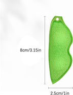 3 Pcs Green Multipurpose Bean Shaped Sponge Set, Heat Resistant Bottle and Internal Cleaning Sponges, Reusable entreprises Bottle Cleaning Tools, Household Cleaning Sponges