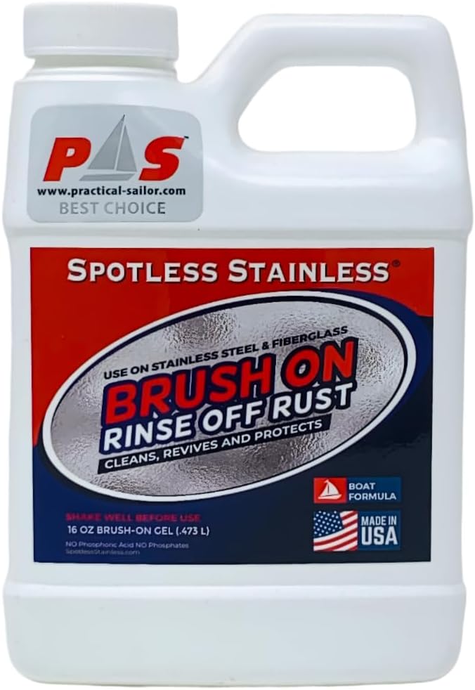 Spotless Stainless Marine Rust Remover and Protectant - 16 Ounce (Pint)