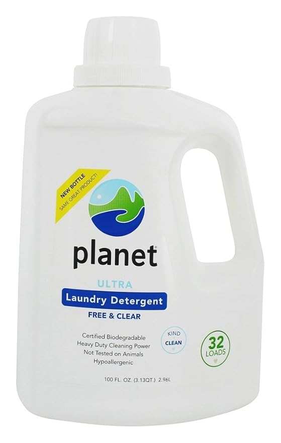 Planet Ultra Liquid Laundry Detergent, 100 oz
