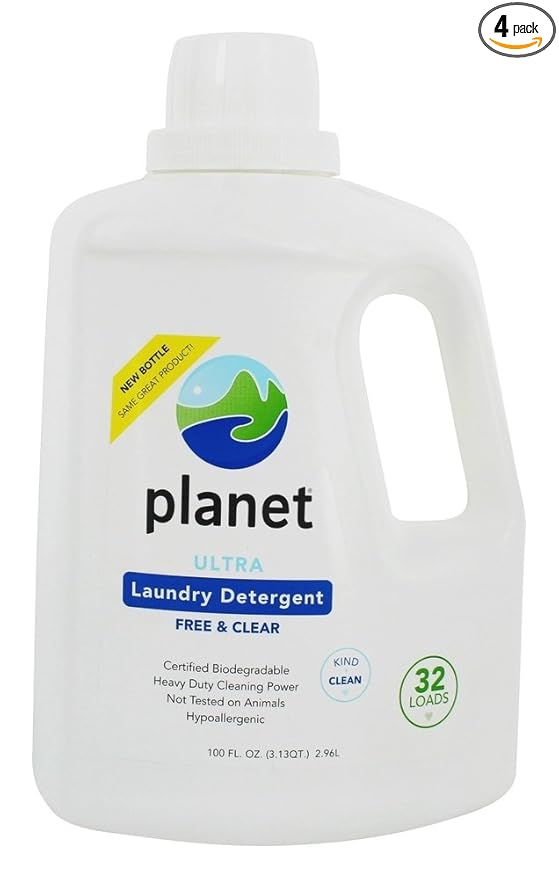 Planet Ultra Liquid Laundry Detergent, 100 oz