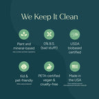 Puracy Multi-Surface Cleaner Concentrate - Plant-Powered All Purpose Cleaner - Surface Cleaner Solution As Seen on TikTok (Green Tea + Lime, 16 fl oz, 1 Pack)