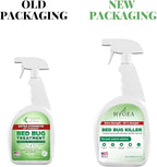 Hygea Natural Extra Strength Bed Bug & Mite Spray - Child & Pet Friendly - Stain & Odor Free - 66% Stronger Formula (24 oz)