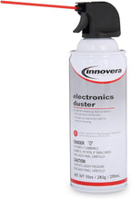 Innovera Compressed Air Duster Cleaner, 10 oz Can, 6/Pack