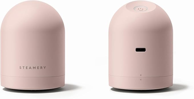 Steamery Fabric Shaver Pilo 2, Removes Lint and Pilling from Clothes and Textiles, Rechargeable Lint Remover with USB, Pink