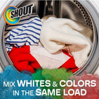 Shout Color Catcher Sheets for Laundry, Allow Mixed Washes, Prevent Color Runs and Maintain Original Clothing, 24 Count (Pack of 1)